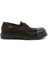Camper - Junction Removable-toecap Suede Loafers - Lyst