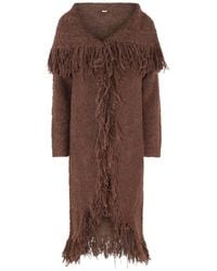 Cult Gaia - Victoria Fringed Cardigan - Lyst