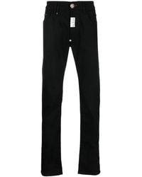 Philipp Plein - Embroidered-Logo Straight-Leg Jeans - Lyst