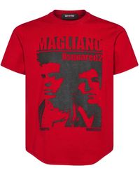 DSquared² - X Magliano Graphic-Print T-Shirt - Lyst