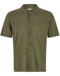 Roberto Collina - Knitted Cotton Shirt - Lyst