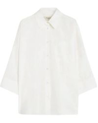 Weekend by Maxmara - Pocket Three-Quarter Sleeve Shirt - Lyst