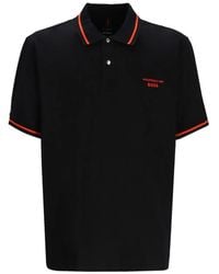 BOSS - Polo Con Dettagli A Contrasto - Lyst