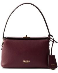 Prada - Mini-Sac Avoir Saffiano - Lyst