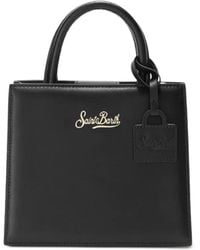 MC2 Saint Barth - 'Shop Bag Mini' Calfskin Bag - Lyst