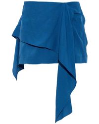 IRO - Pully Draped Layered Mini Skirt - Lyst
