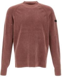 Rrd - Velvet Techno Wash Chenille Sweater - Lyst