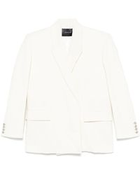 Mugler - Double-Breasted Blazer - Lyst