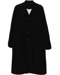 DEVOA - Abrigo con botones - Lyst