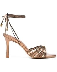 Kurt Geiger - Multi-Strap Tie-Fastening Sandals - Lyst