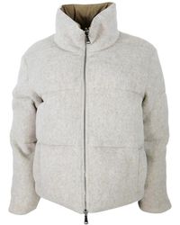 Lorena Antoniazzi - Quilted High-Neck Jacket - Lyst