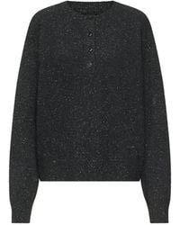Loulou de Saison - Malo Oversized Cashmere Henley Sweater - Lyst