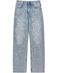MM6 by Maison Margiela - Straight-Leg Jeans - Lyst
