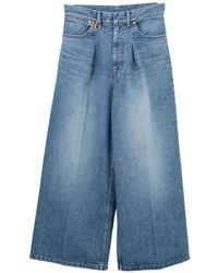 Toga - Pantalones Anchos Con Pinzas - Lyst