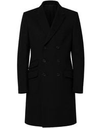 Dolce & Gabbana - Double-Breasted Peak-Lapels Coat - Lyst