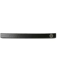 Maison Michel - Logo-Plaque Leather Headband - Lyst