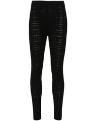 Givenchy - 4g-motif Knitted Trousers - Lyst