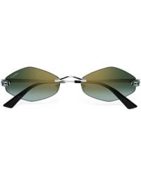 Cartier - Panthère De Cartier Geometric-Frame Sunglasses - Lyst