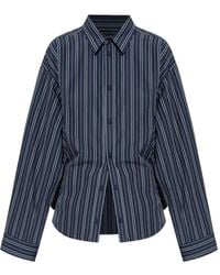 Balenciaga - Shirt With Striped Pattern - Lyst