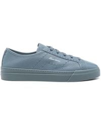 Santoni - Sneakers aus Leder - Lyst