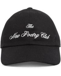 Ann Demeulemeester - Embroidered Baseball Cap - Lyst