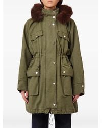 Liu Jo - Faux-Fur Trim Parka - Lyst