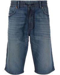 DIESEL - D-Krooley Jeans-Shorts mit Kordelzug - Lyst