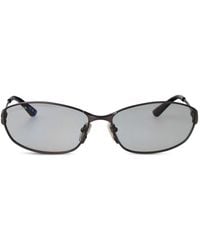 Balenciaga - Rectangle-Frame Sunglasses - Lyst