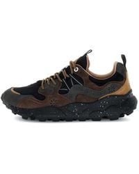 Flower Mountain - Yamano 3 Panelled Sneakers - Lyst