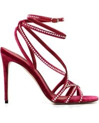 Le Silla - Sandalias Belen con apliques de cristal y tacón de 105 mm - Lyst