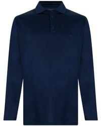 Paul & Shark - Long-Sleeve Polo Shirt - Lyst