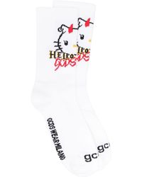Gcds X Hello Kitty Sokken Met Logoprint - Wit