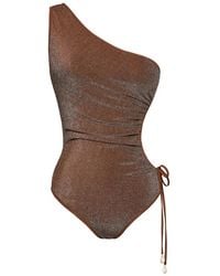 Johanna Ortiz - Whispering One-Shoulder One Piece - Lyst