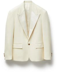 Versace - Stretch Wool Blazer - Lyst