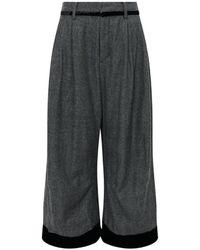 Renli Su - Leni Straight-Leg Trousers - Lyst