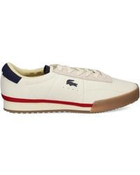 Lacoste - Aura Leather Sneakers - Lyst
