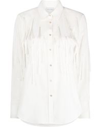 Forte Forte - Tassel-embellished Cotton Shirt - Lyst