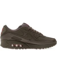 Nike - Air Max 90 Essential+ Leather Sneakers - Lyst