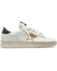 Golden Goose - Stardan Leather Sneakers - Lyst