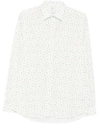 Paul Smith - Slim-Fit Floral Print Shirt - Lyst