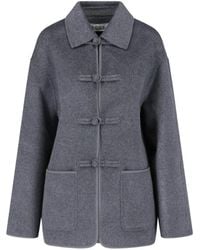 Rohe - Frog-Fastening Wool-Blend Jacket - Lyst