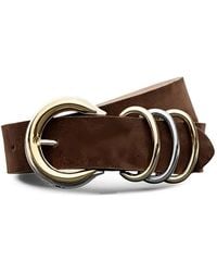 L'Agence - Ceinture Tobar En Cuir - Lyst