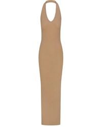 ÉTERNE - Halter Maxi Dress - Lyst