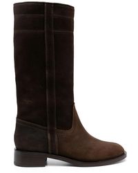 SCAROSSO - Tess 30Mm Suede Boots - Lyst