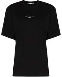 Stella McCartney - Logo Print T-shirt - Lyst