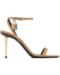 Tom Ford - 85Mm Padlock Heeled Pumps - Lyst