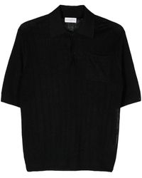 Ballantyne - Crocket-knit Polo Shirt - Lyst