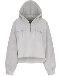 Off-White c/o Virgil Abloh - Pocket Crop Hoodie - Lyst