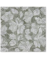 Brunello Cucinelli - Floral-Print Silk Scarf - Lyst