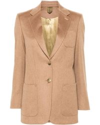 Max Mara - Notched-Lapels Single-Breasted Blazer - Lyst